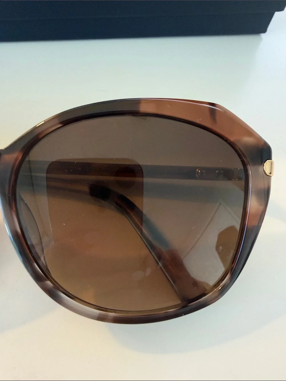 Warby Parker Nancy Women's Oversized Brown Tortoise Sunglasses